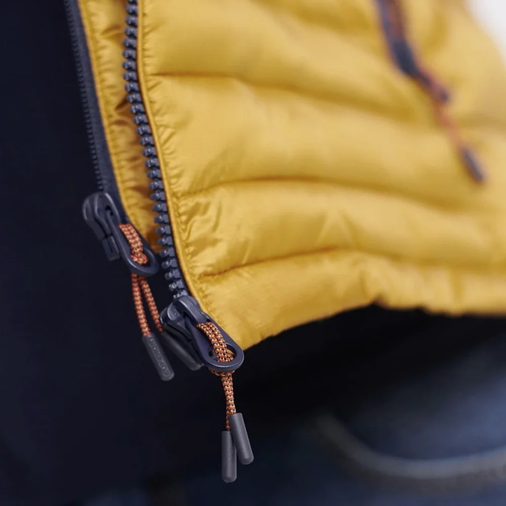 2023 Winter Outdoor Plus Size Black Puffer Jacket Goose Down Padded Quilted Breathable Bubble Jacket Men