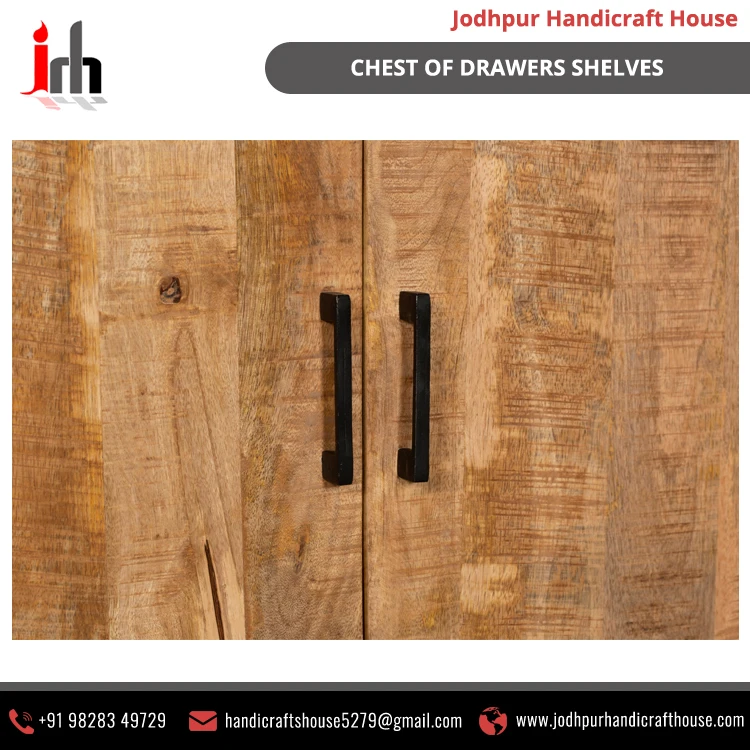 2021 Bulk Selling Vintage Furniture Luxury Wooden Material Chest of Drawers with 3 Doors/3 Drawers and 2 Shelves