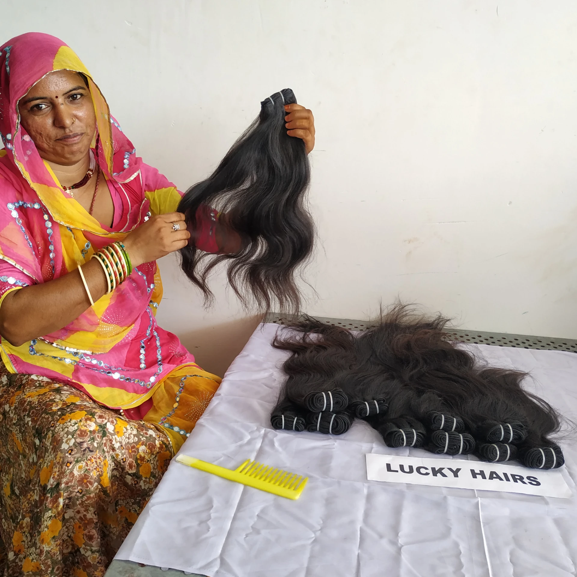 Cuticle aligned raw virgin indian human hair vendor