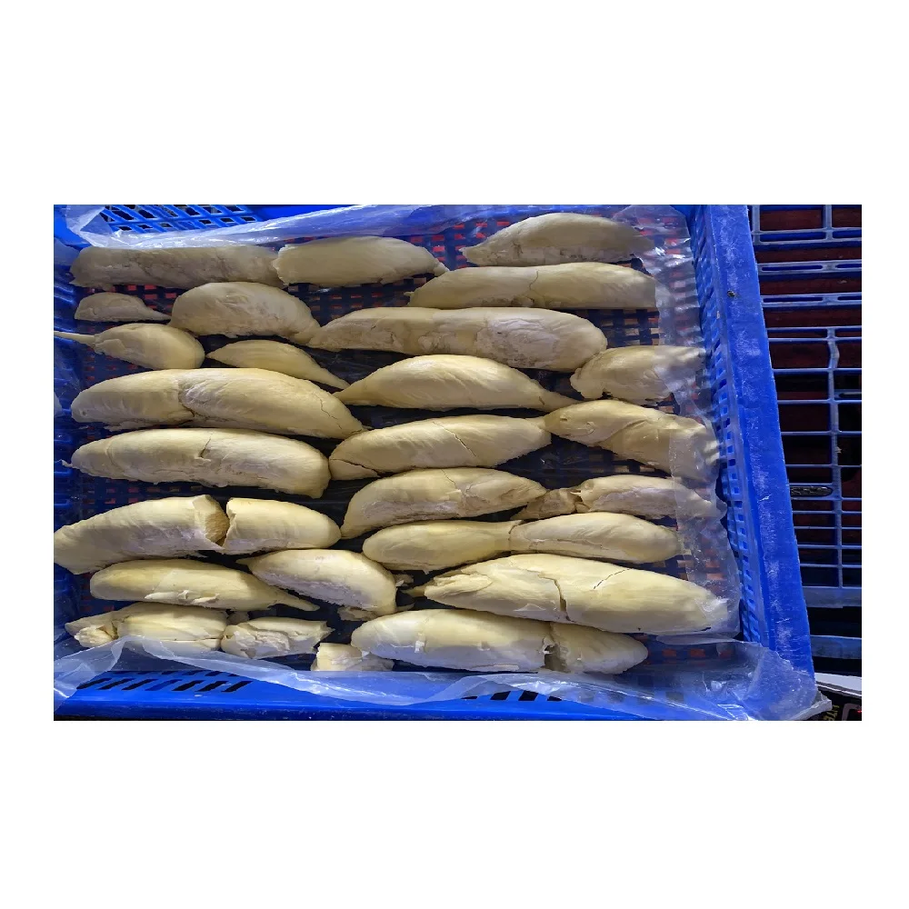 ISO 22000-2018, желтый цвет, замороженная обработка, сладкий вкус, высокое качество, 12 месяцев годности, дуриан мясо из Вьетнама