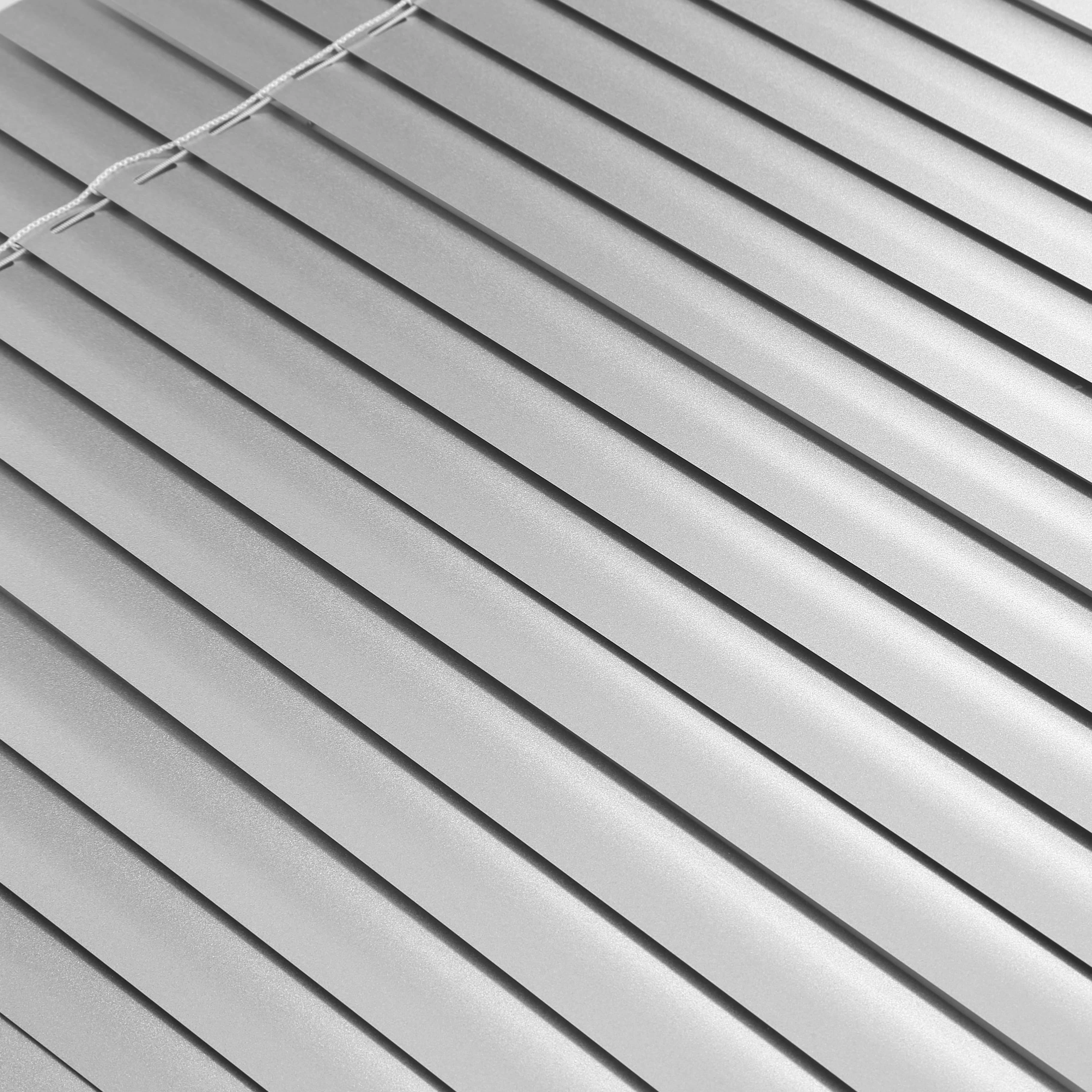 Mini Blinds Aluminum Venetian Slat Blinds Blackout Horizontal Shades for Windows Anti-UV Waterproof Light Adjustment Bathroom