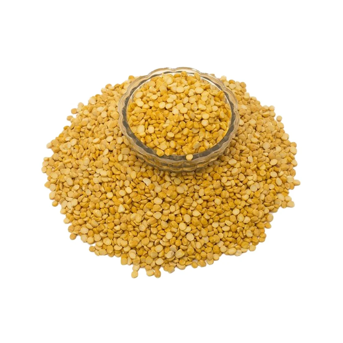 Wholesale Non-GMO Dried Yellow split peas wide 1/4 inch for cooking bulk healthy food organic peas 100% natural