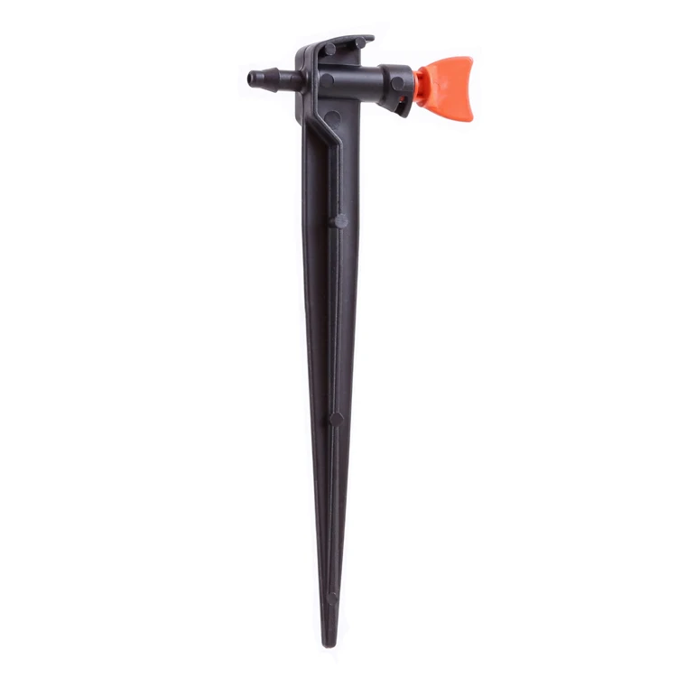 Reliable drip irrigation set for 30 or 60 plants with adjustable drippers, farm irrigation