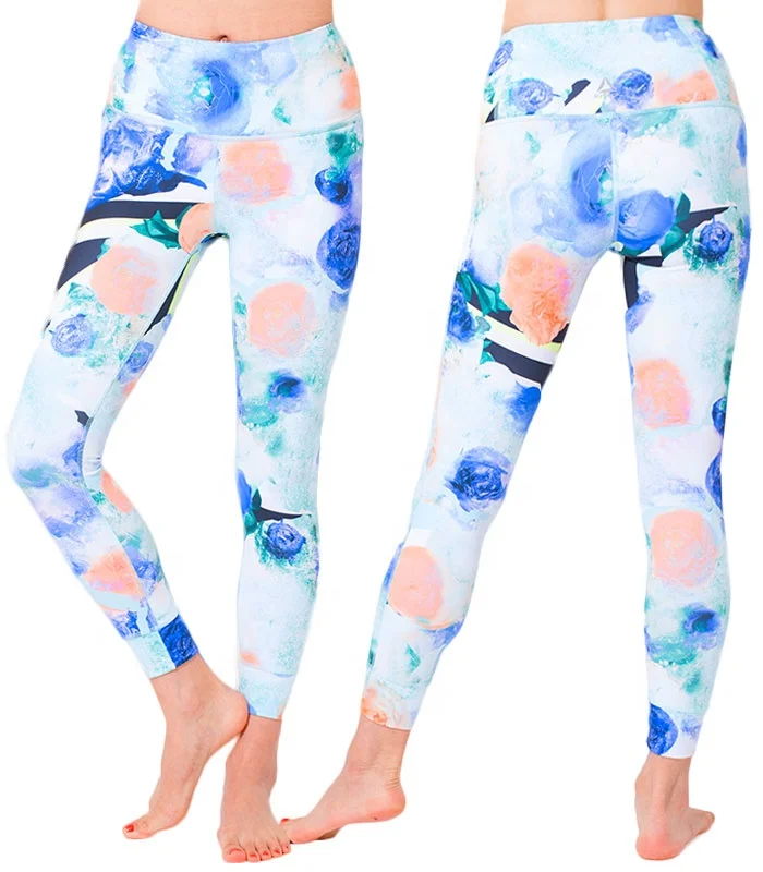 Unicorn Leggings Women Leggins Fitness Legging Sexy Pants High Waist Push Up Shiny 3d Printed Rainbow Star Cat Donuts
