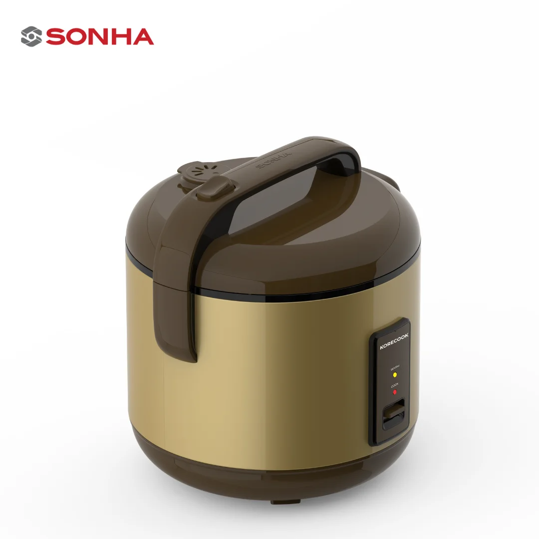 High quality Golden Jar type design 1.8L 700W Electric Rice Cooker SONHA made in Viet Nam