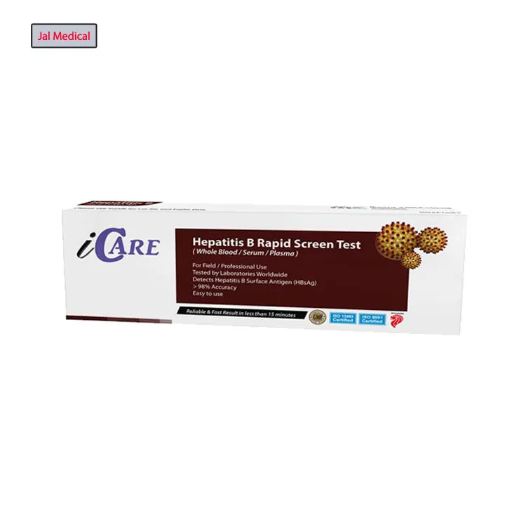 Сертифицированное качество, самый продаваемый одноразовый набор для быстрого тестирования iCare против гепатита B от надежного поставщика