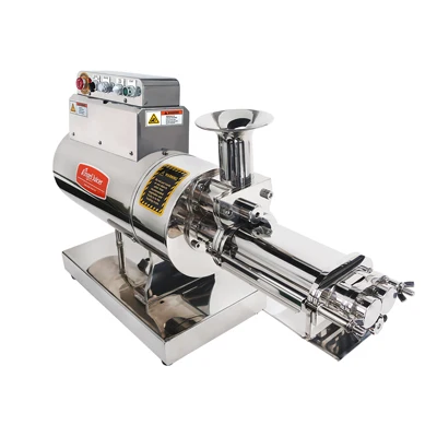 100% stainless steel Twin-gear juicer CE, GS certified for commercial applications like hotels Made in Korea