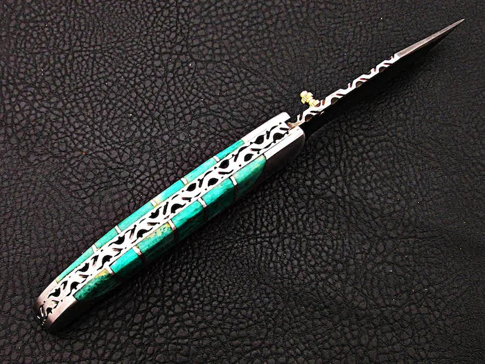 Высококачественный уличный охотничий походный складной нож с ручкой бычьего рога оптовая продажа тактический для выживания на открытом воздухе