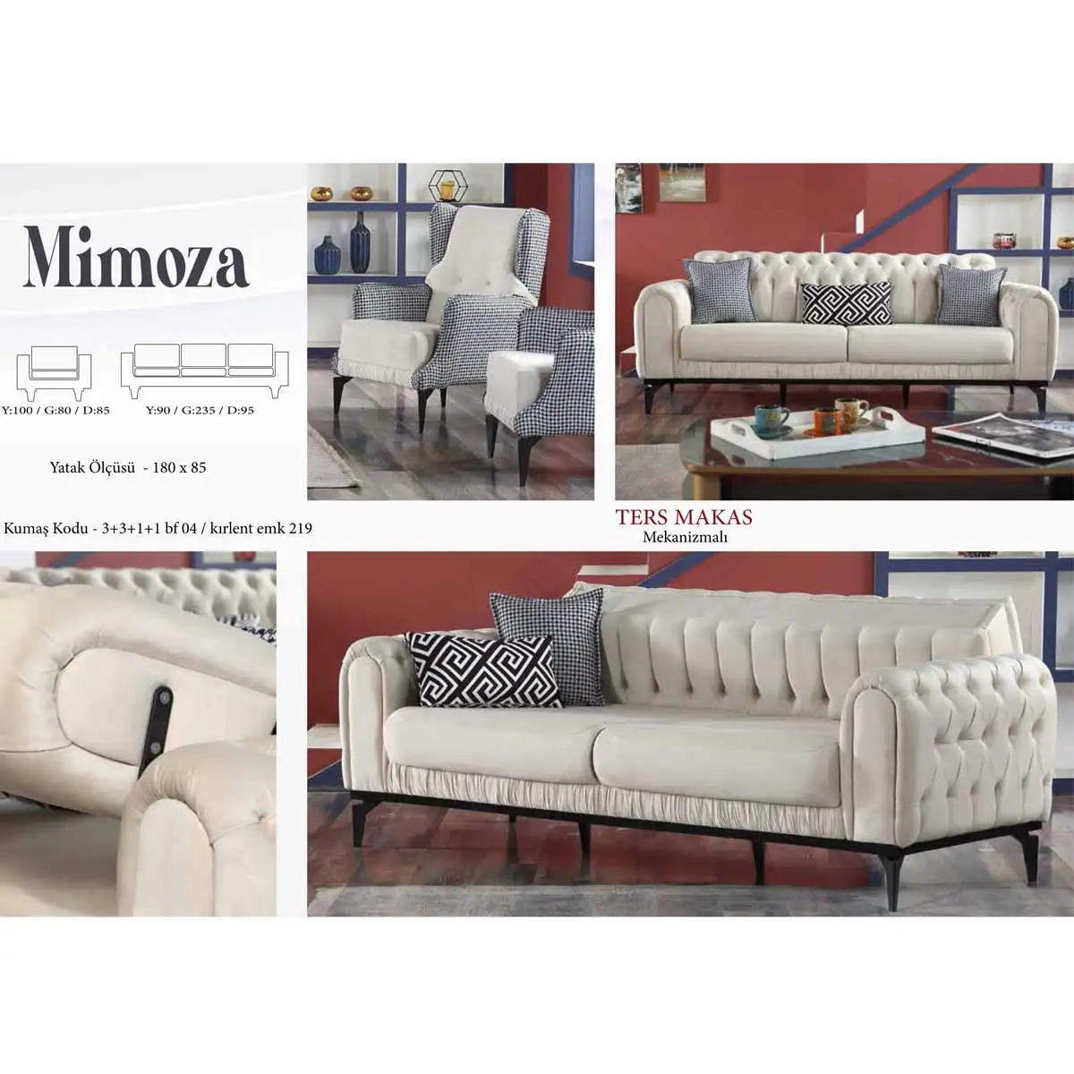 Sofa Furniture From Best Seller Modern And Elegance Details With New Design Cheap And Economic Sofa OEM Turkey Kayseri