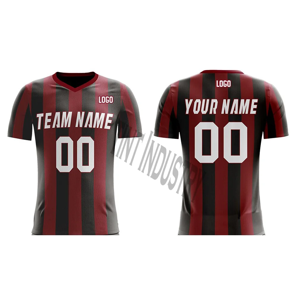 Team Wear Soccer Jersey Good Quality Latest Football Shirts New Design Sports for Men Customized Team Name Custom Desgin Adults