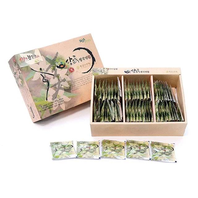 Well made Korean traditional super food tablet type product DangDoDuk Cheonggukjang manufactured in Korea