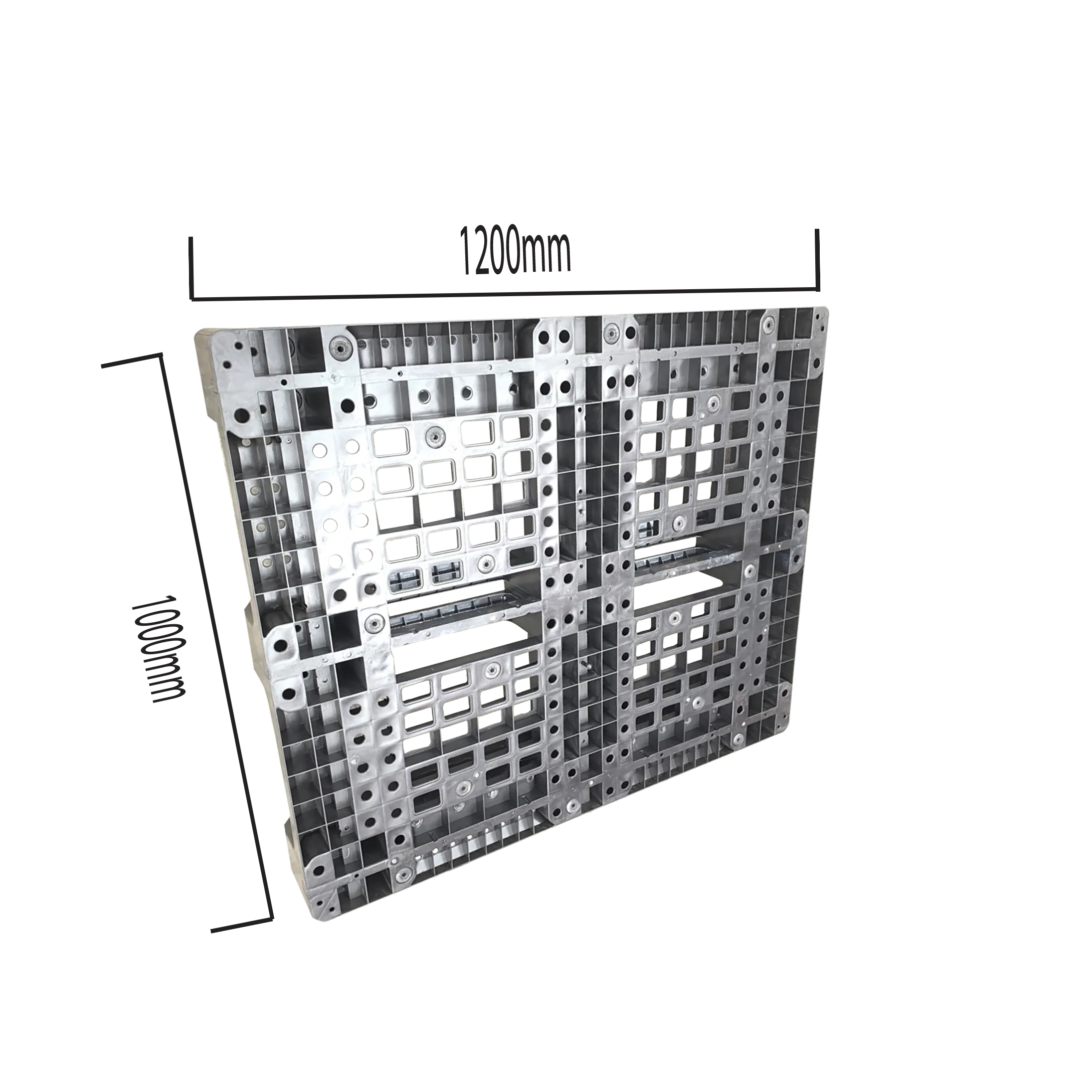 
Top Quality Heavy duty double sided HDPE large stackable reversible plastic pallet 