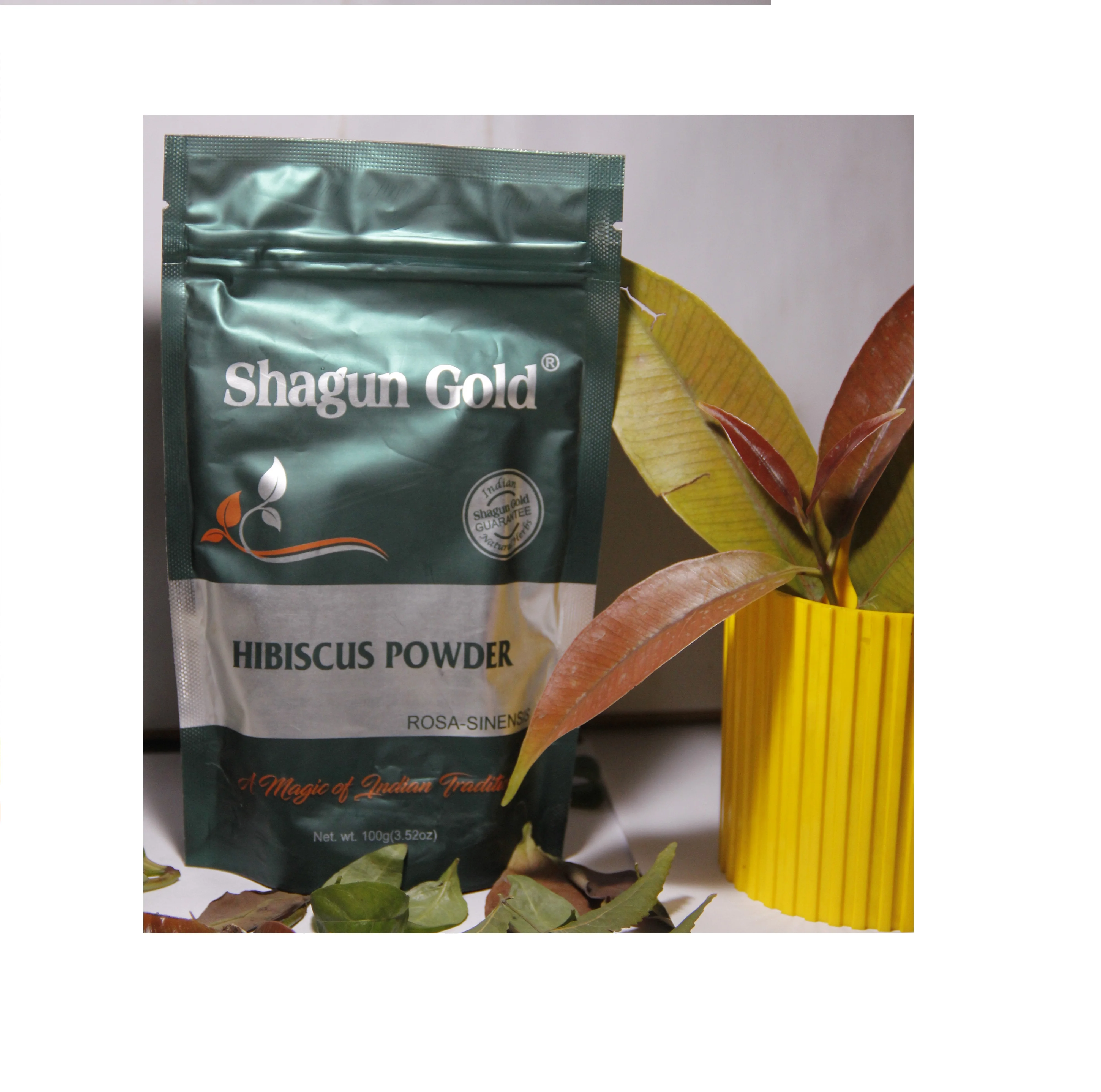Export quality herbal hibiscus powder from India