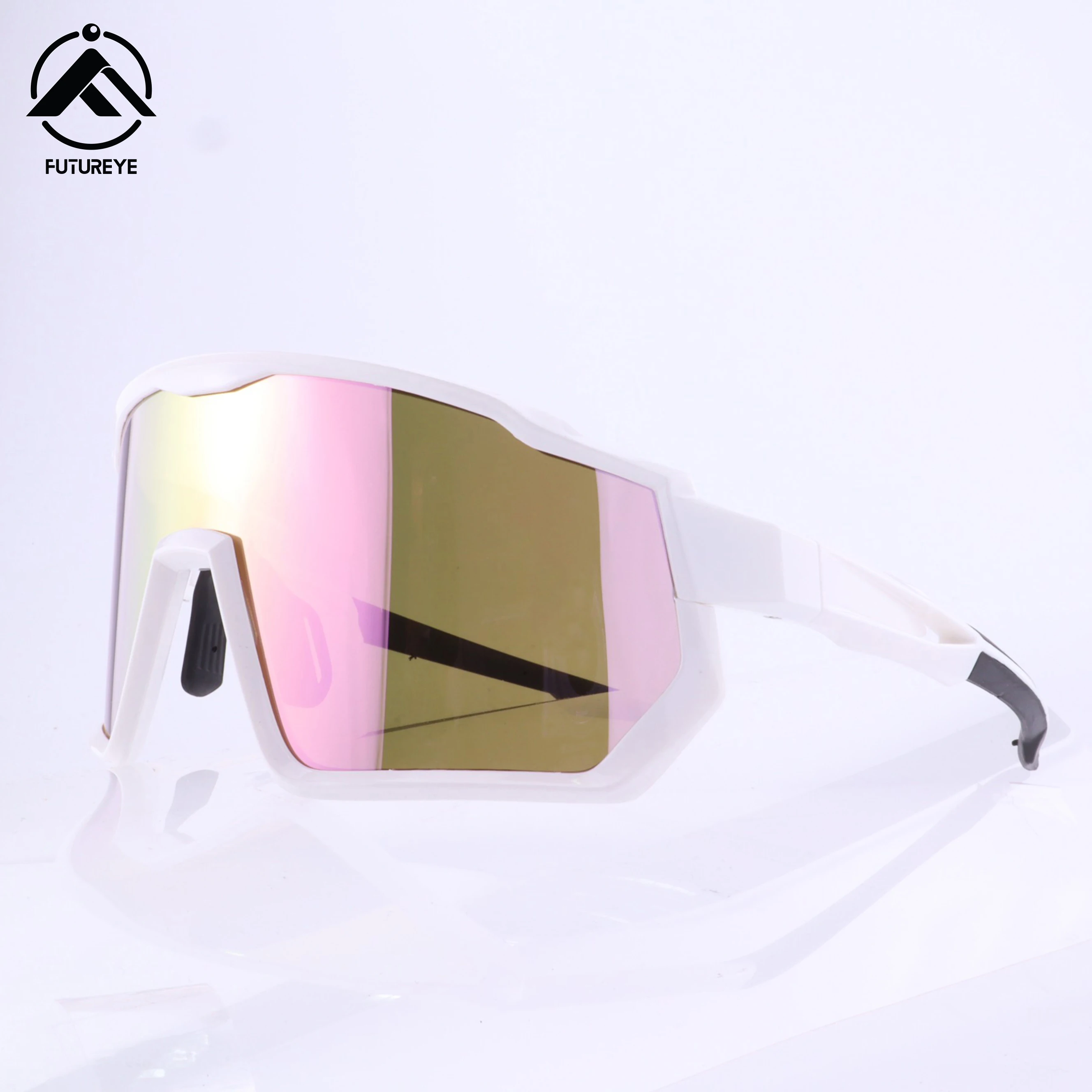 trendy newest high standard designer outdoor cycling sport sun glasses with interchangeable lenses men women