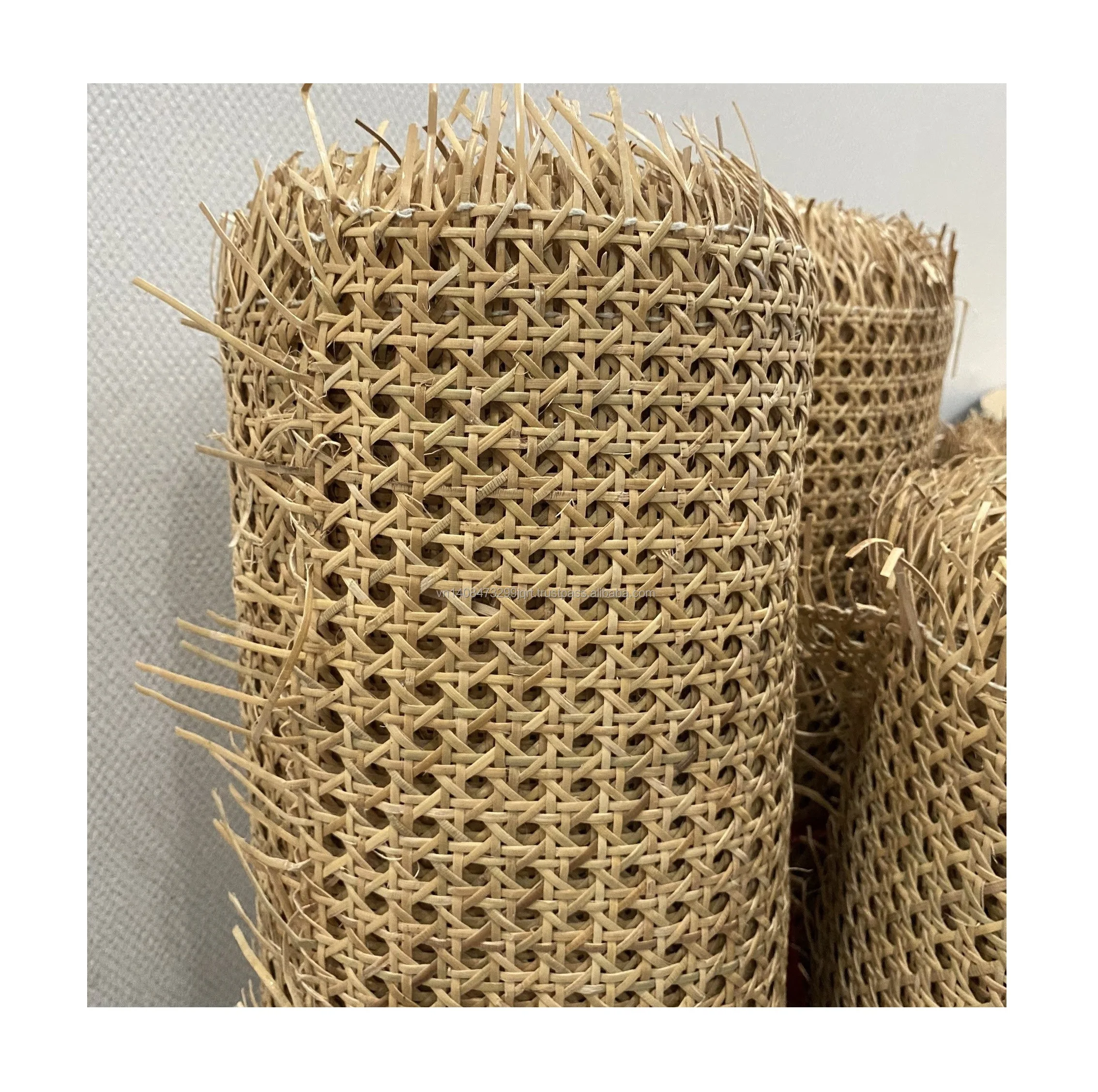 Вьетнамская плетеная тростниковая сетка из натурального ротанга, оптовая продажа, лента для радиоприемника, шестигранный ротанговый рулон, бесплатный образец 99GD