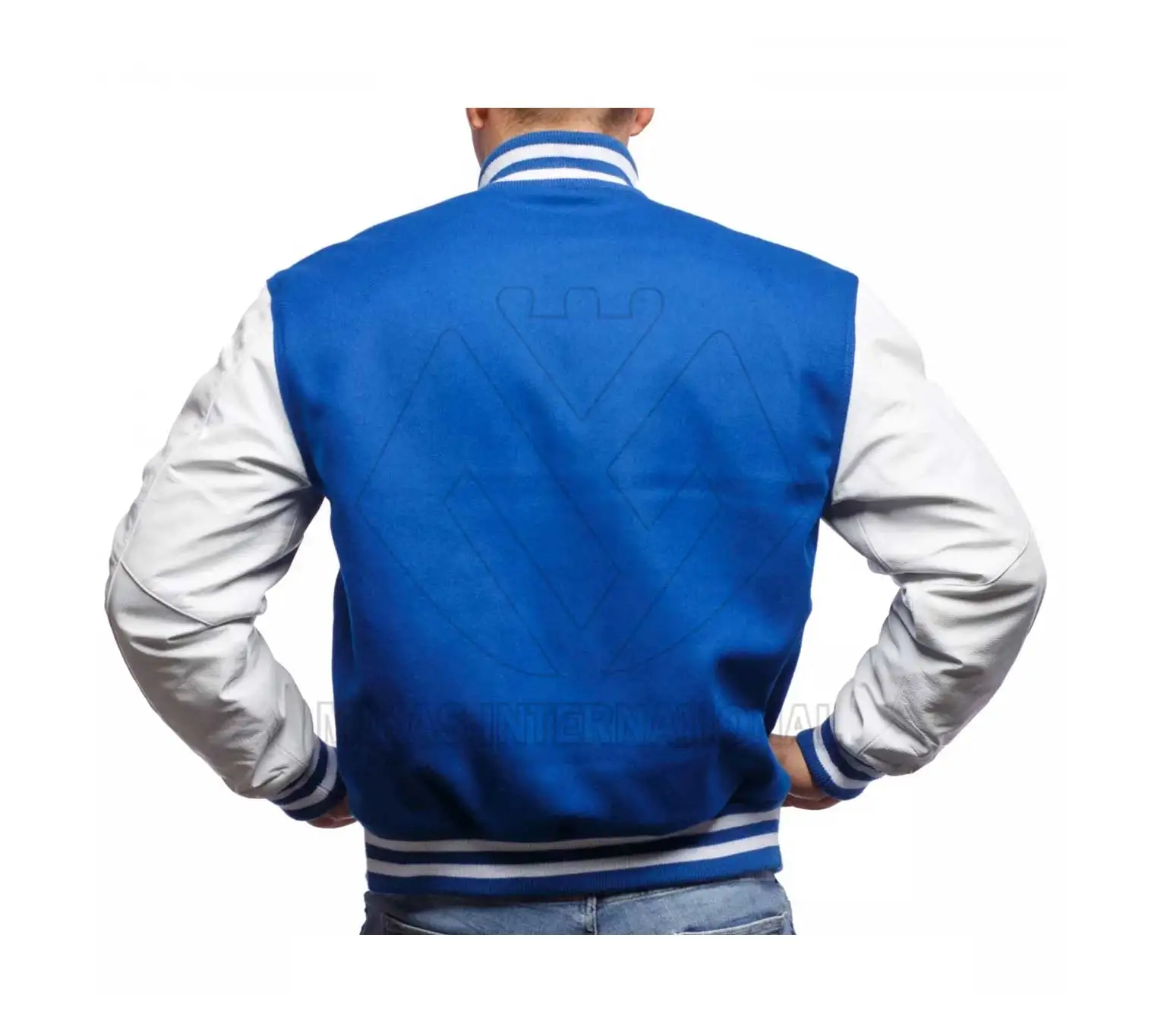 Wholesale Quilted Custom Bomber Baseball Jacket Men