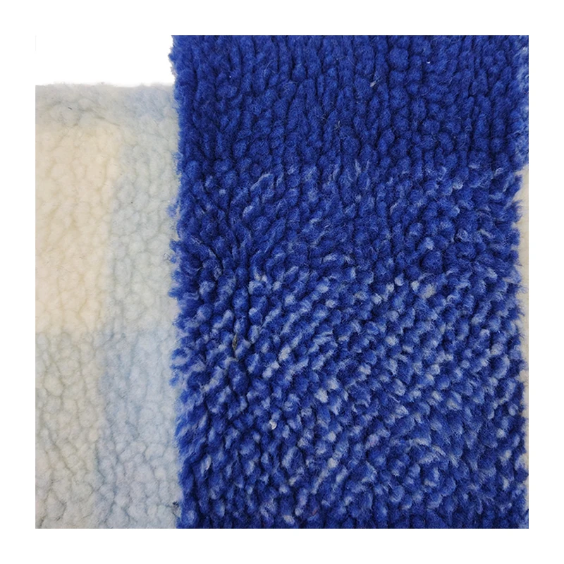 Мягкая матовая ткань, флисовая ткань из 100% полиэстера для жилета sherpa