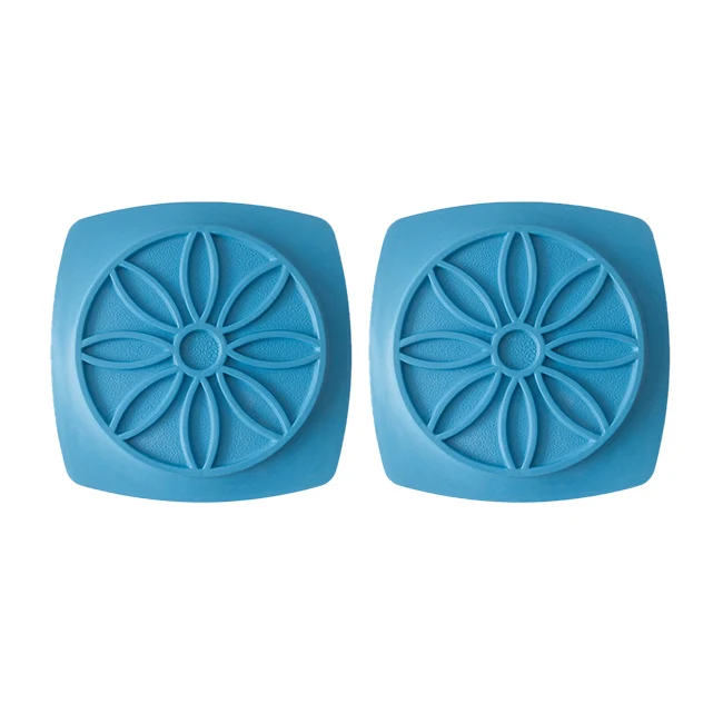 BPA Free Rubber Material Insulator Mat Blue Protect Countertops From Heat and Scratches Durable and Easy to Clean