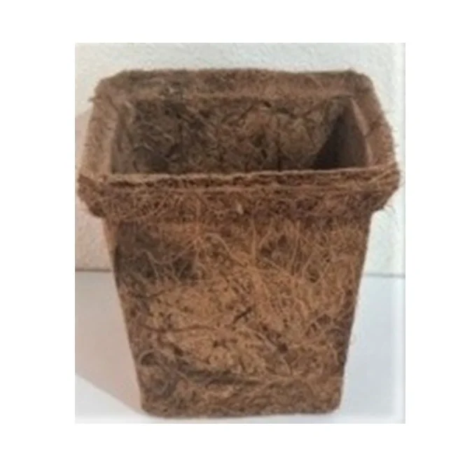 Popular Modern Standard Best Coir Flowerpot Garden Pot Plant Pot Planter Green Flower Stock Lots Best Selling Design Style