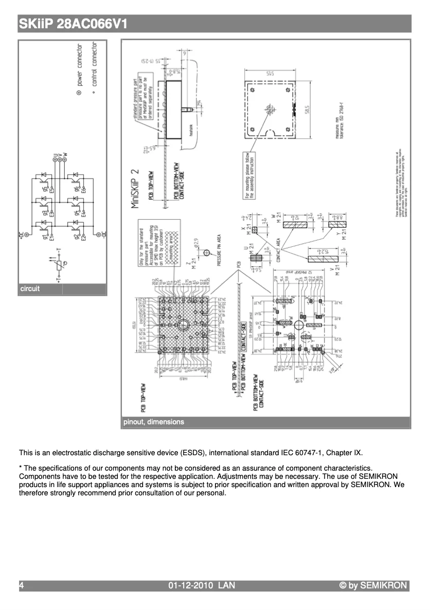 Good Quality Original And Certified SKiiP 28AC066V1 From Germany Sensors Car Stair Sensor Light