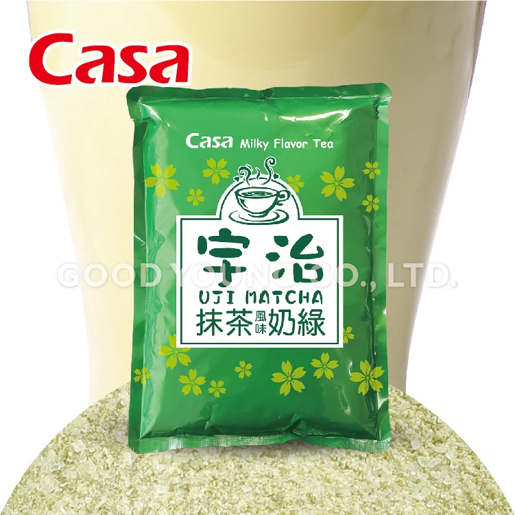 Поставщик из Тайваня порошок зеленого чая маття пузырьковый чай напитки для