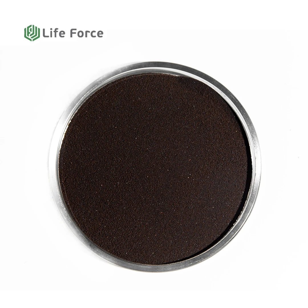 Organic Humic Acid Powder Soluble Humate Potassium Fertilizer Life Force SH 301/1 Soluble Potassium Humate