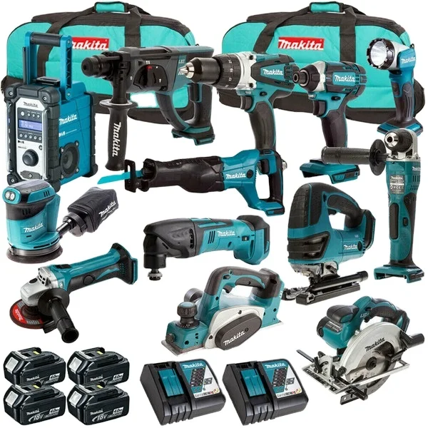 BRAND NEW Buy 3 Get 2 Free Makitas LXT1500 18V LXT Lithium-Ion Cordless 15-Pc Combo Kit Free Shipping