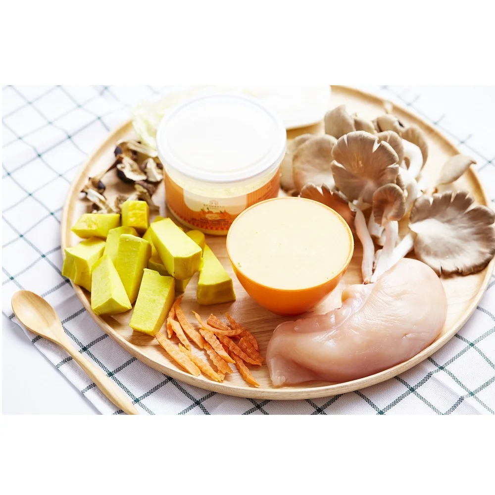 
Low-Salt Roasted Barley Pumpkin Chicken and Carrot Fine-grained 90 g With 6 Months Shelf Life 