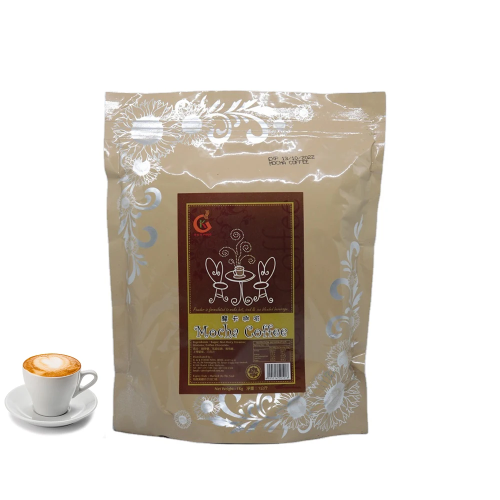 
Top Quality Instant Coffee 1kg Coffee Powder Mocha Food & Beverage for bubble tea 
