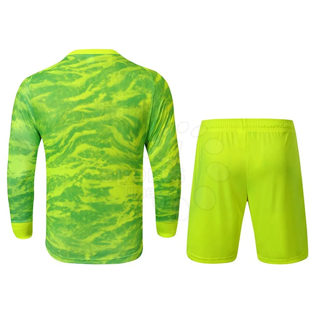 Professional Soccer Training Shorts Goalkeeper  Men Football Goal Keeper Shorts and Shirts Sets