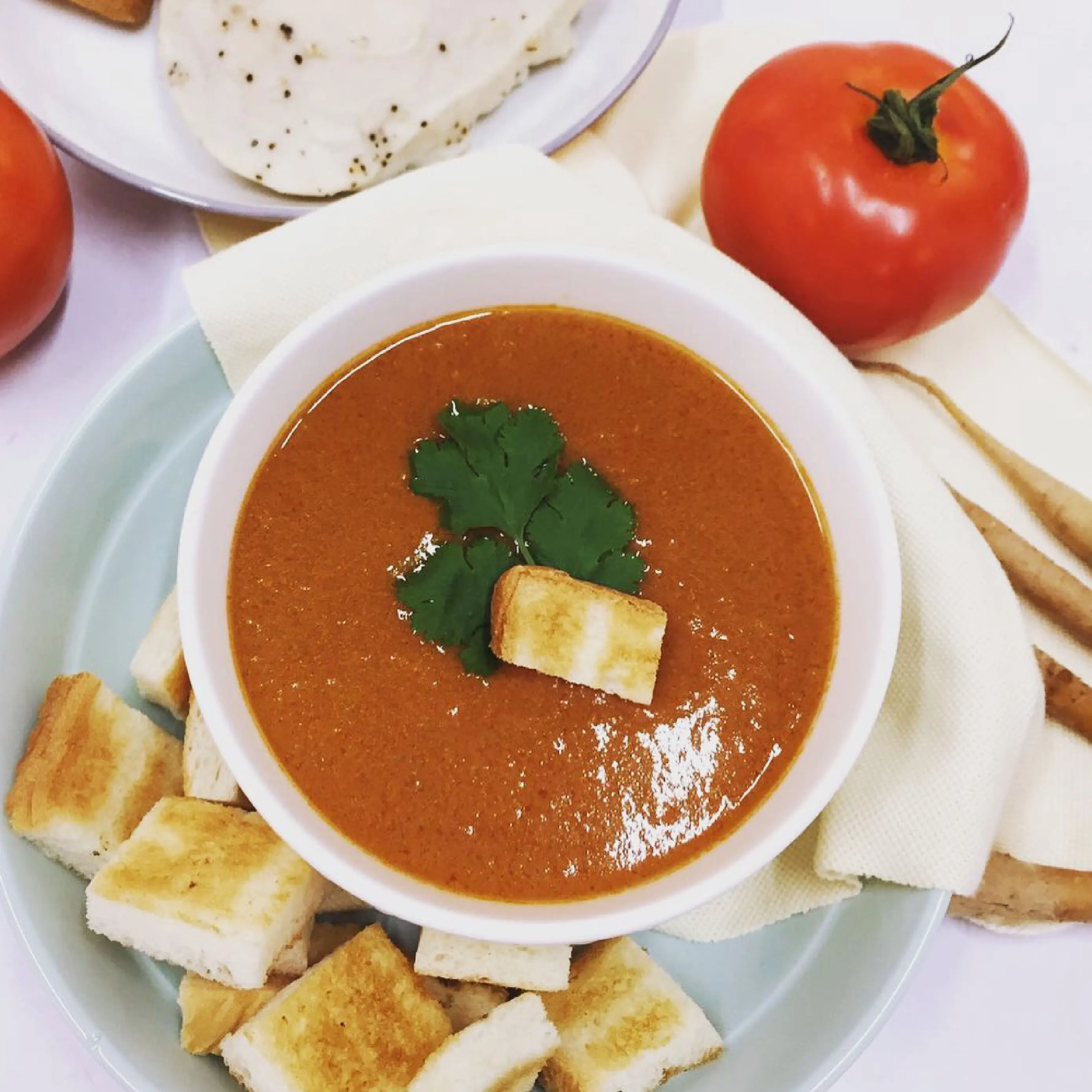 
BlenDeeQuik Brand Chicken and Tomato Concentrated Soup With Low Sodium Formula From Thailand 