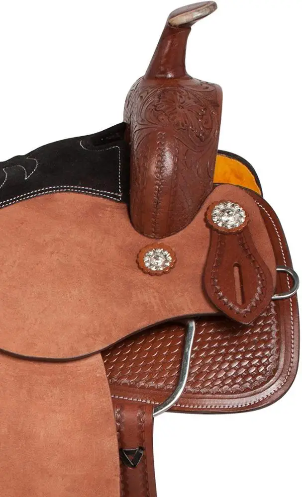  Коричневое седло для лошади Western Trail