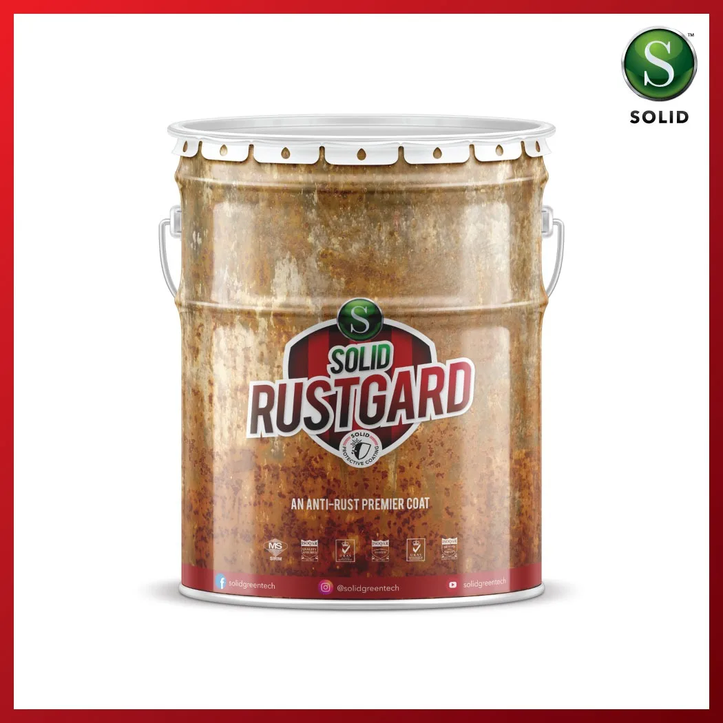 
SOLID RustGard 5L Home Decor Painting An Anti Rust Primer Coat 