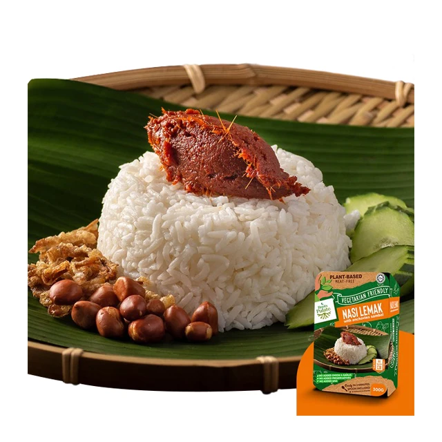 Malaysia Best Vegetarian Nasi Lemak with Steamed Rice Brand Roots Palate Best Suitable For Nasi Lemak & Vegetarian (10000007250768)