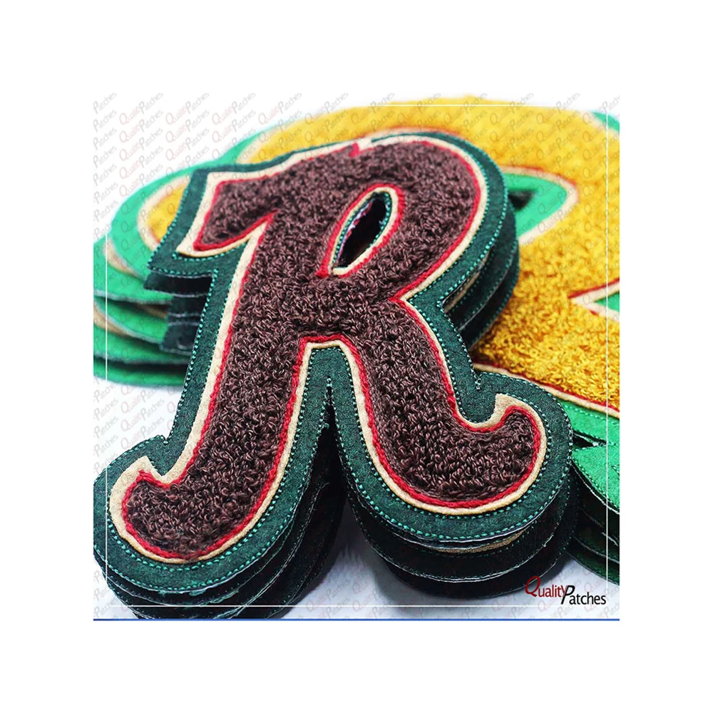 Quality Patches Varsity Letter Patches Made in Pakistan Patch Supplier