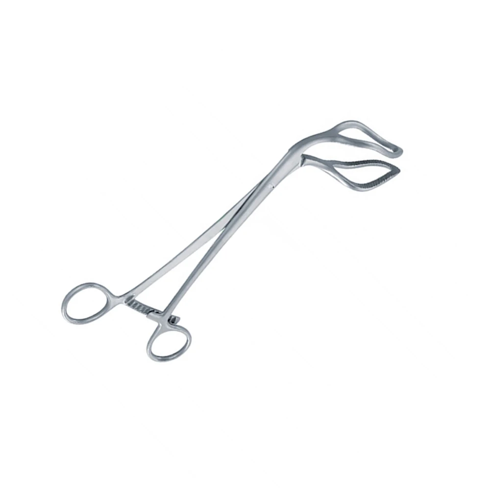 Профессиональные щипцы для матки из нержавеющей стали 230 мм 9 гинекологических и акушерских инструментов