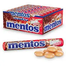 Fresh Chewy Mentos 37.5g x24 With Mixed Flavor Fruit Sweet Snack Fruit Flavor