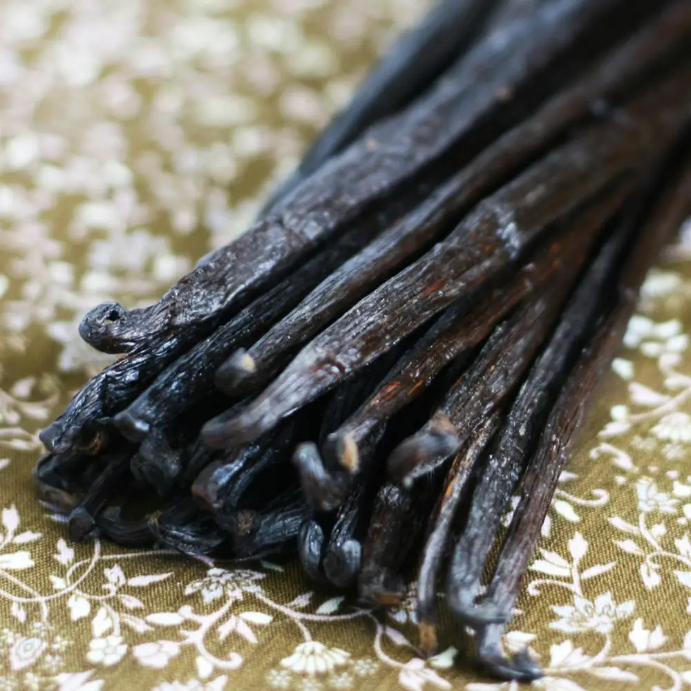 
Black Organic Vanilla beans papua new guinea 