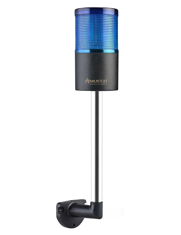 High sound High Light Steady Flashing Rotary Strobing With Buzzer ABS Housing Polycarbonate Lens Signal Tower With One Layer