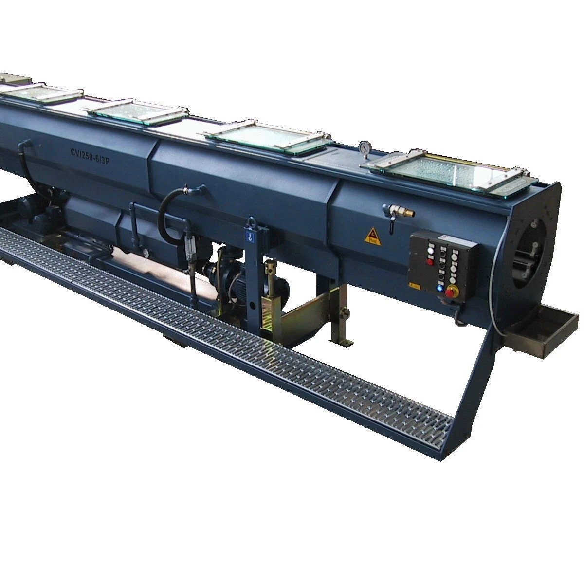 Top-quality Italian Sizing tank type CV-2C/630 for plastic pipes extrusion line