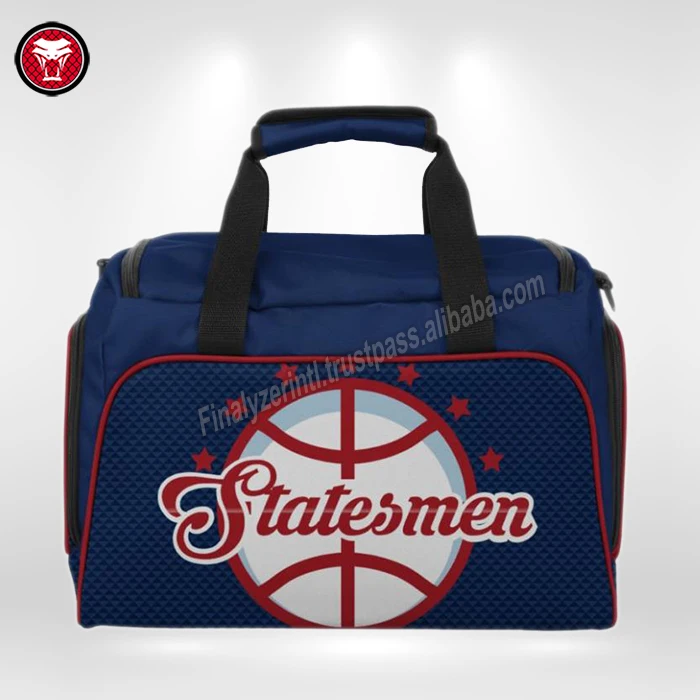 Топ продаж 2021-22 недорогие спортивные сумки с сублимационной печатью и индивидуальным логотипом высокого качества