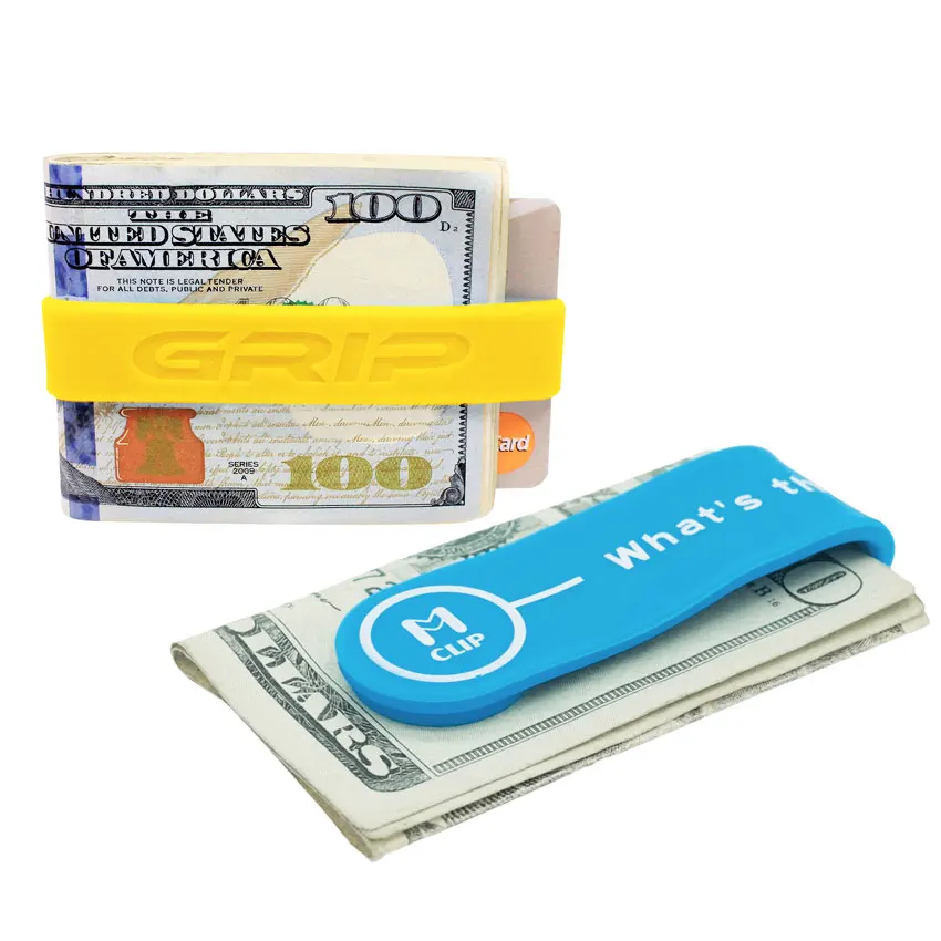 Мягкие силиконовые резинки из ПВХ с логотипом на заказ для денег