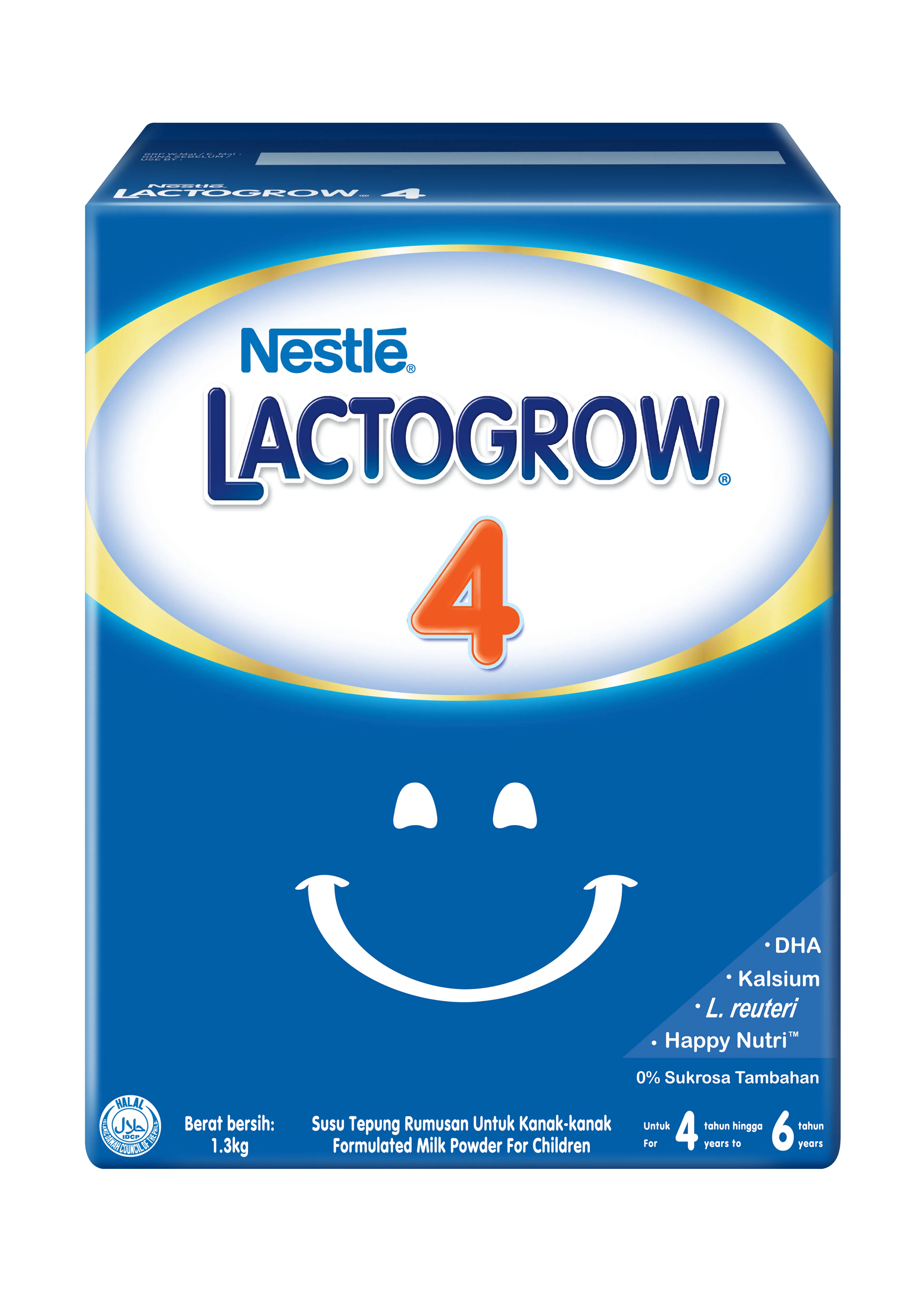 
Lactogrow 4 (4-6 Years Above) 1.3Kg 