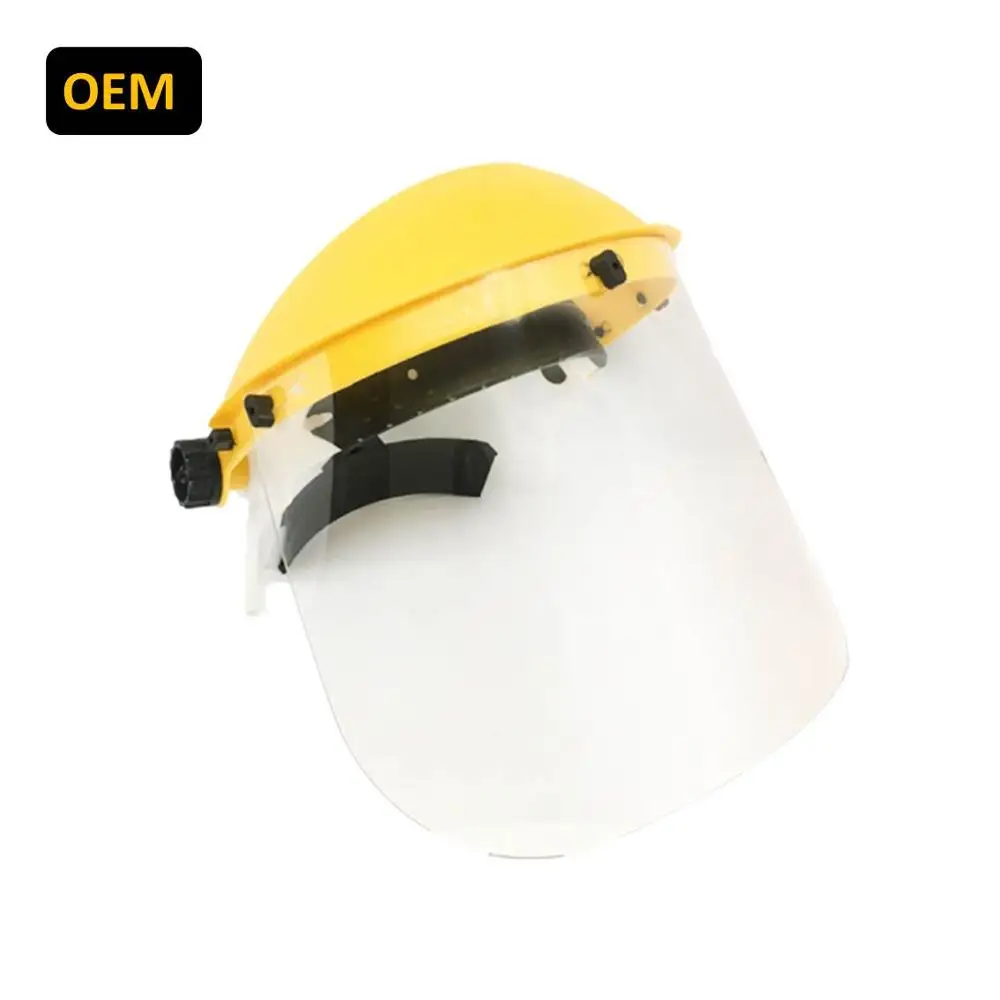 clear visor plastic protective safety face shield faceshield