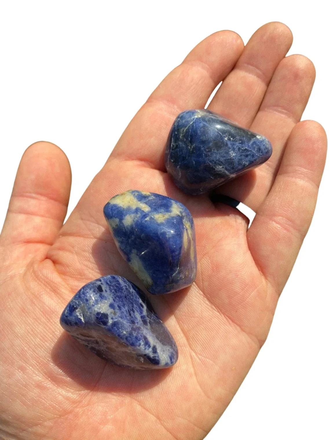 Wholesale Sodalite Tumbled Stone  for home decor and healing purpose Tumbled stone rock & Reiki Healing Tumble