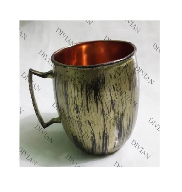 100% Pure Copper Moscow Mule Mug For luxury Home Drinkware Copper Mug Designer Pure Copper Mug Manufacturer