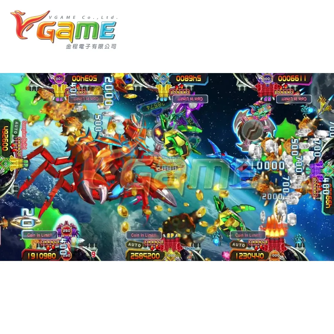  Программное обеспечение для игры VGAME Space War USA