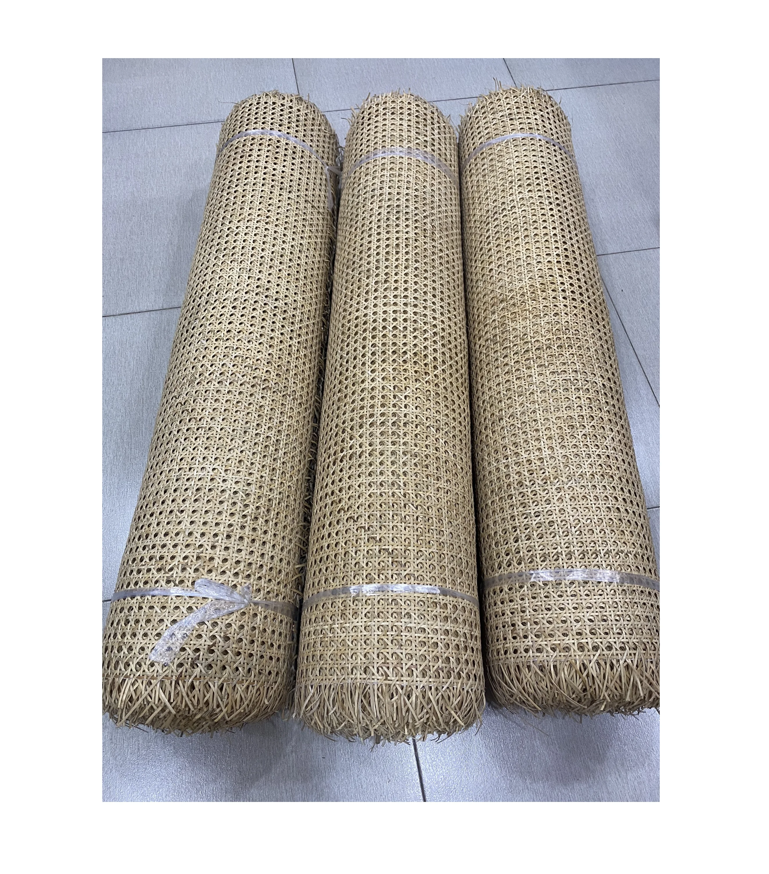 Natural Rattan webbing roll / Mesh Rattan Cane Webbing With High Quality