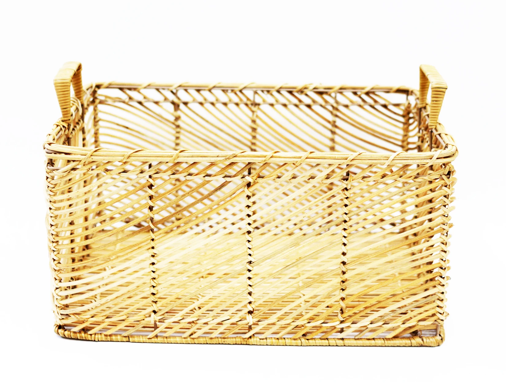 World best selling new trendy handmade rattan boxes use for storing toys books folders in home or offices