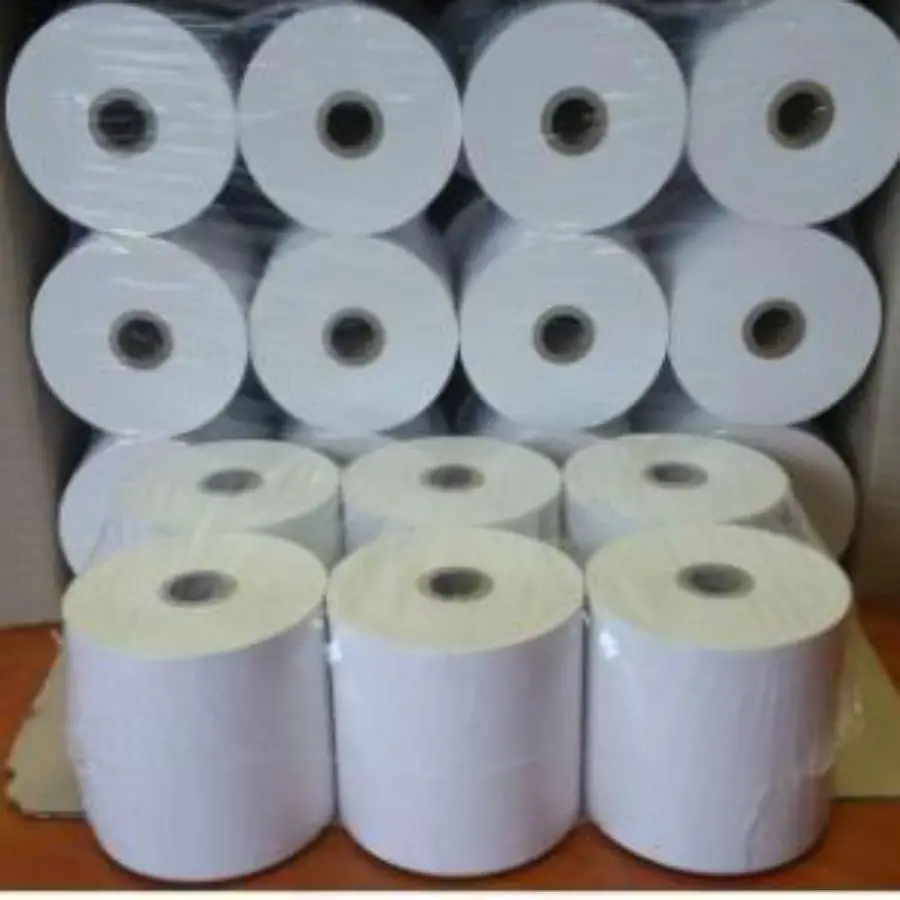 Custom Thermo Atm Cash Register Receipt Reel Pos Thermal Paper Rolls Jumbo Roll thermal paper jumbo rolls manufacturer